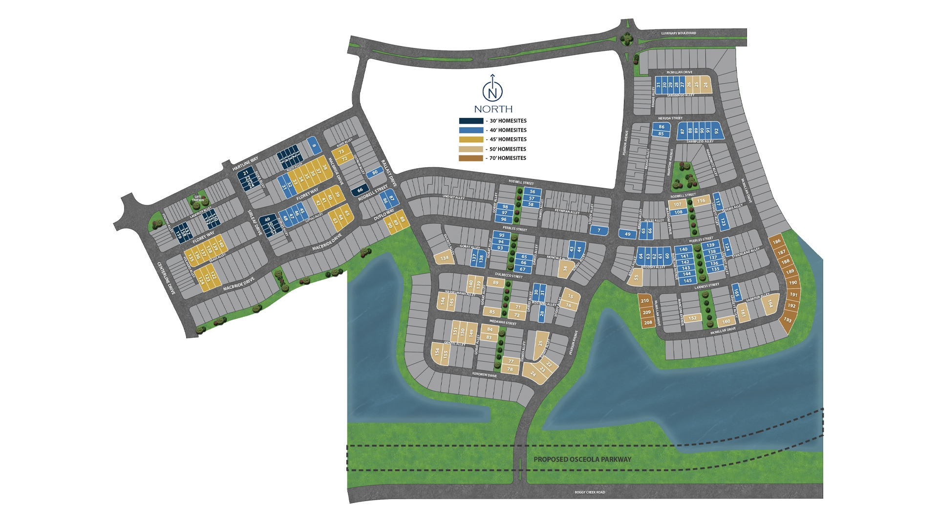 Laureate Park site plan