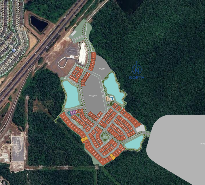 Celebration site plan