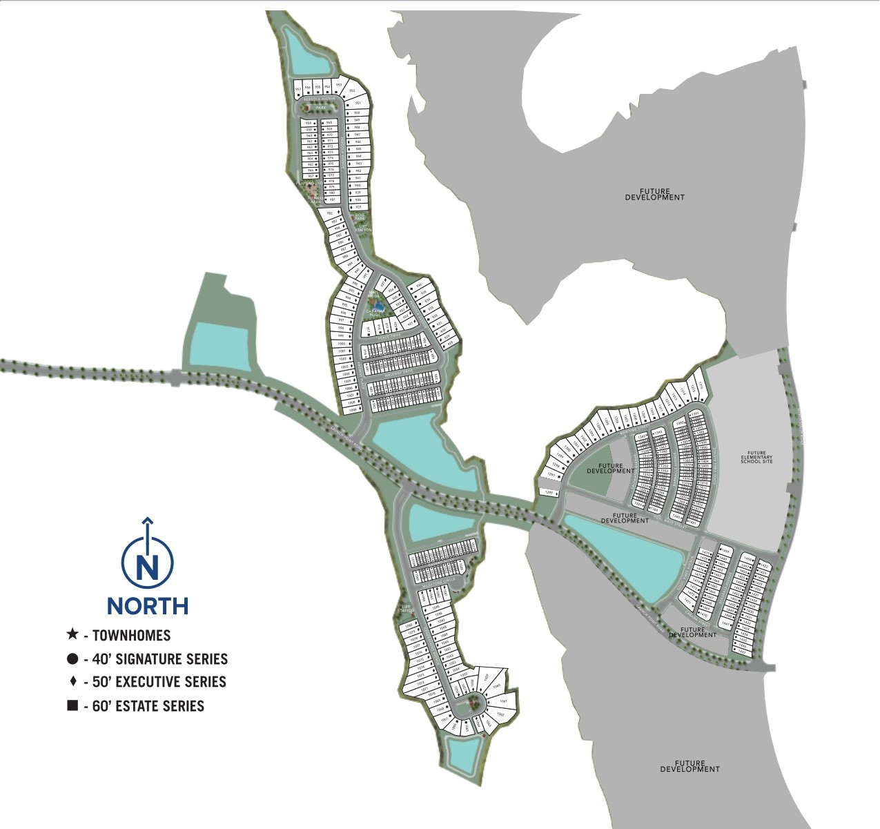Meridian Parks site plan