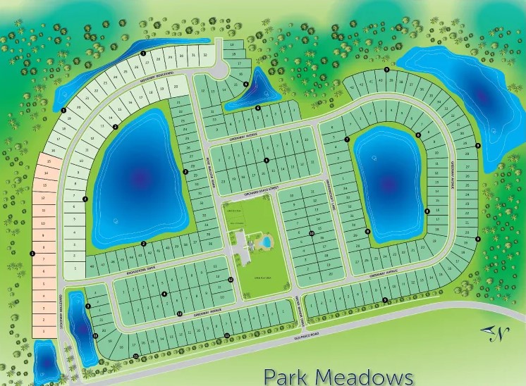 Park Meadows site plan