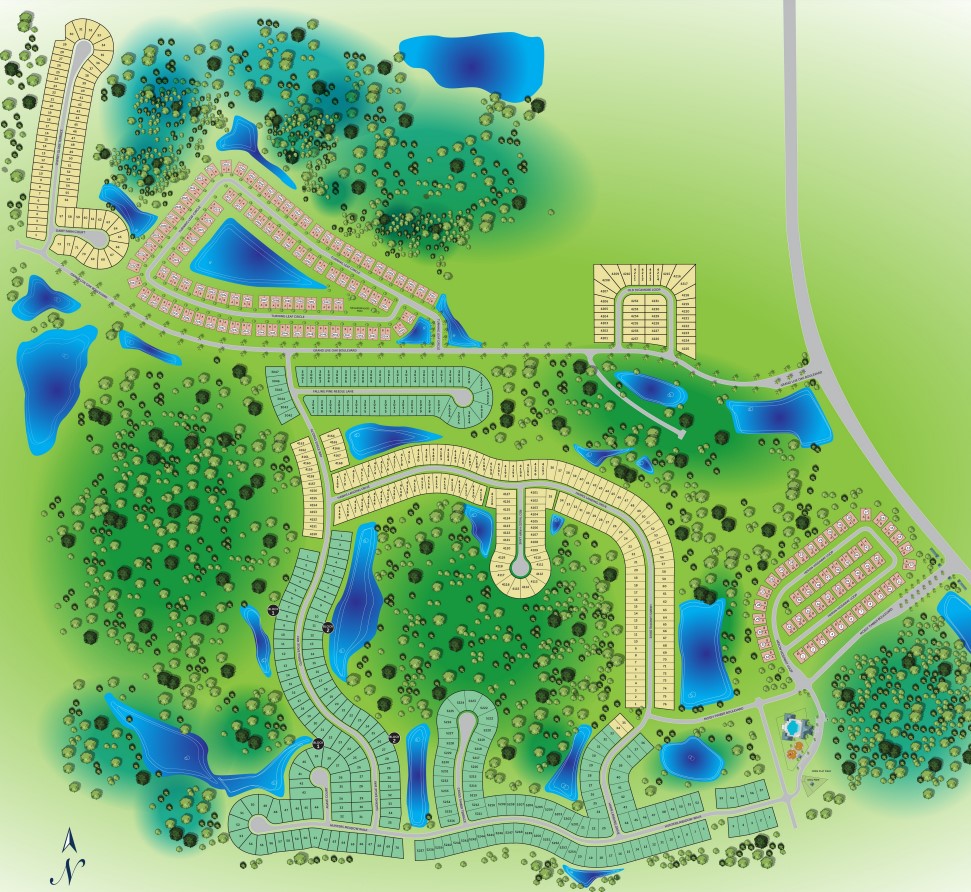 Cypress Preserve site plan