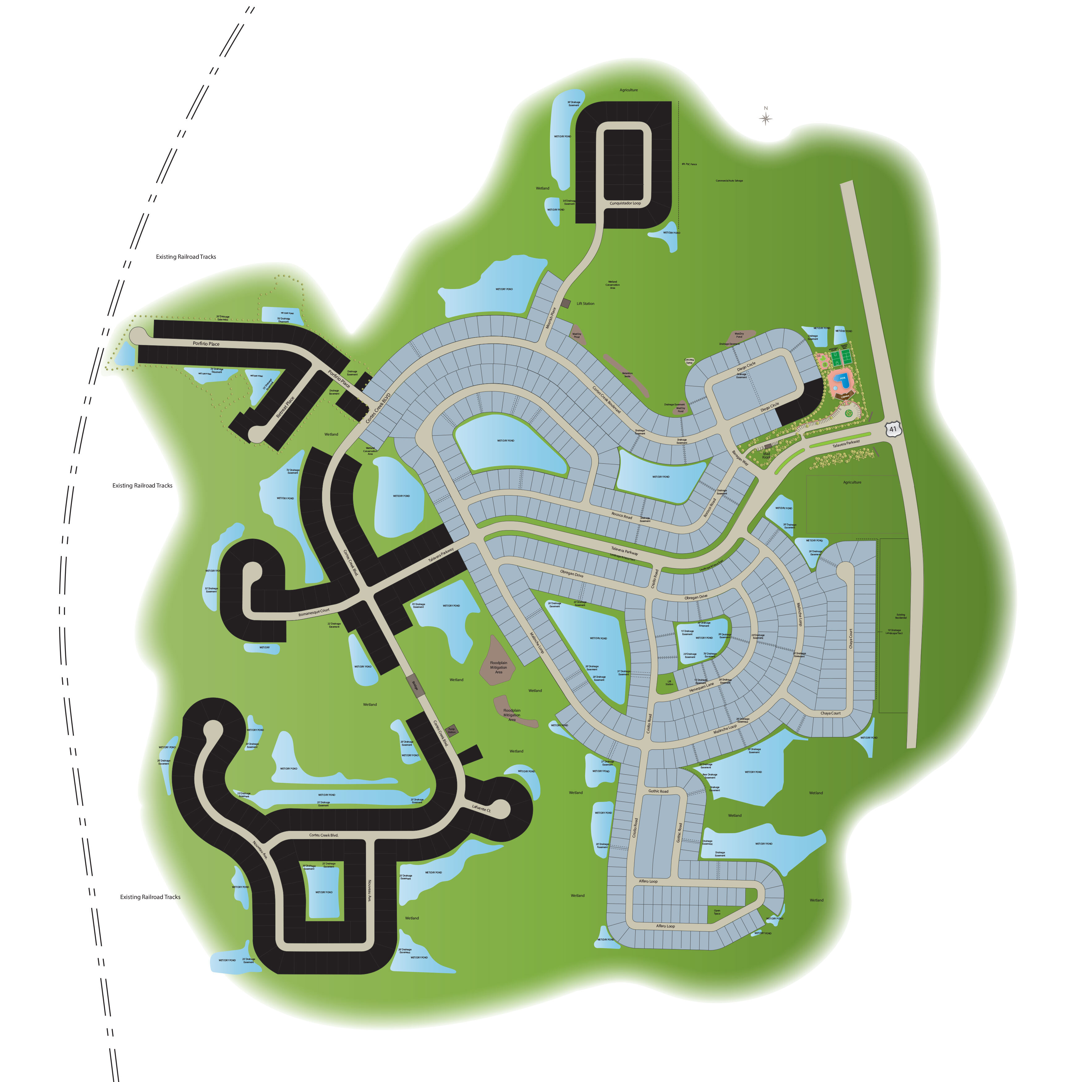 Talavera site plan