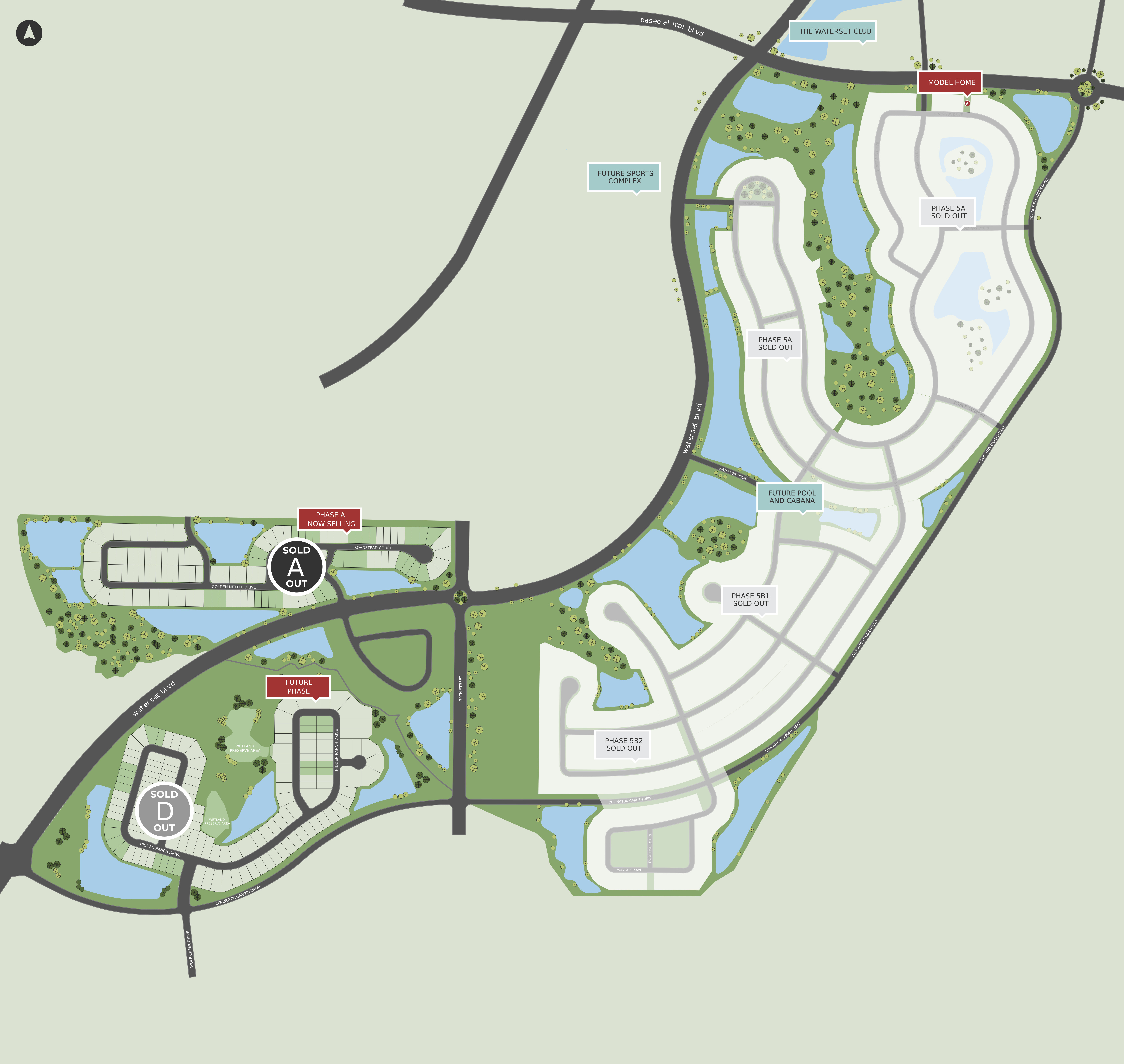 Waterset site plan
