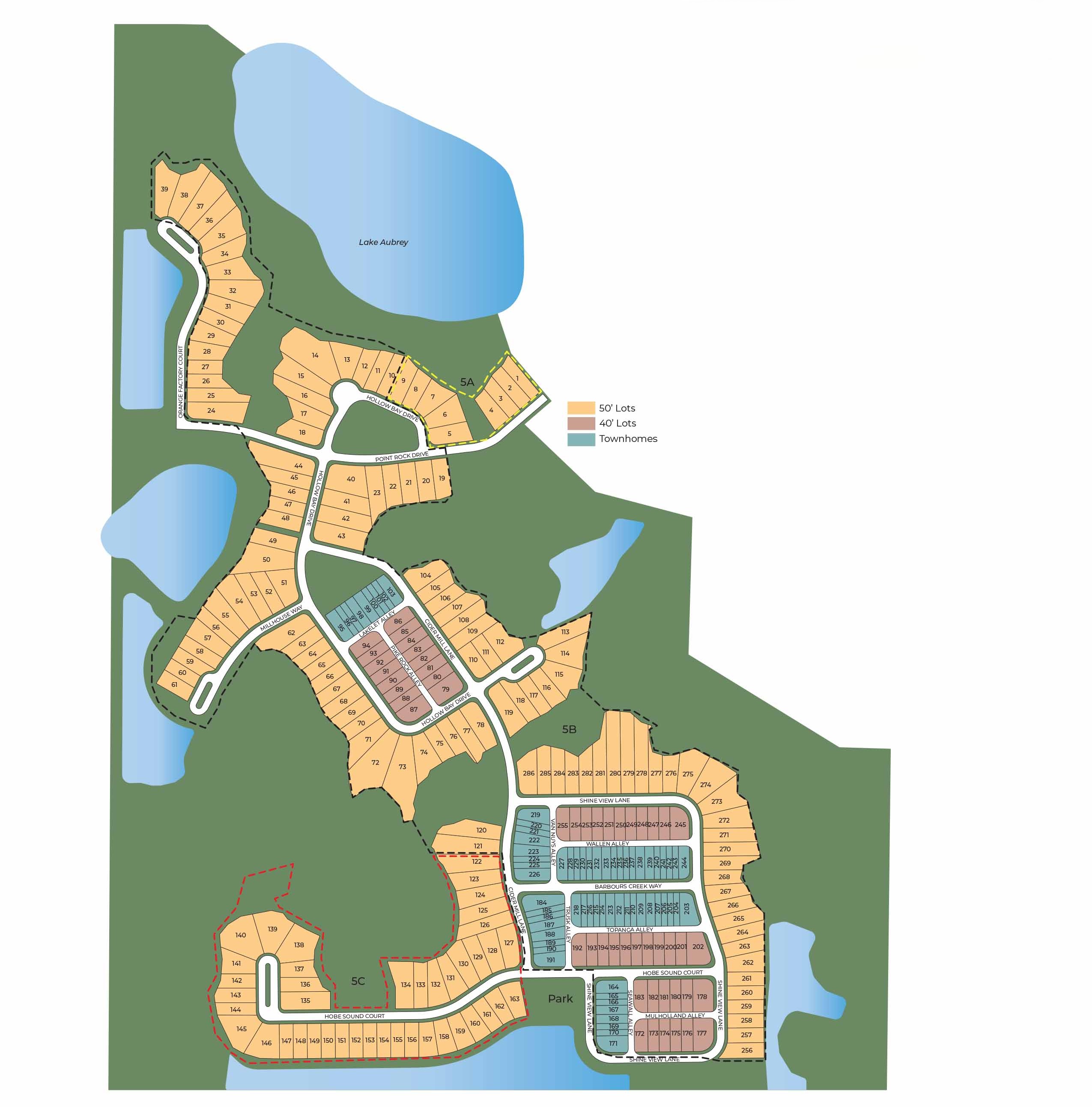 Waterleigh site plan