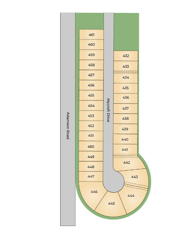 Adamson Creek site plan