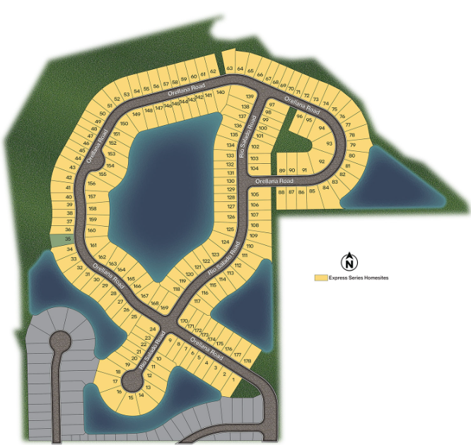 Entrada site plan