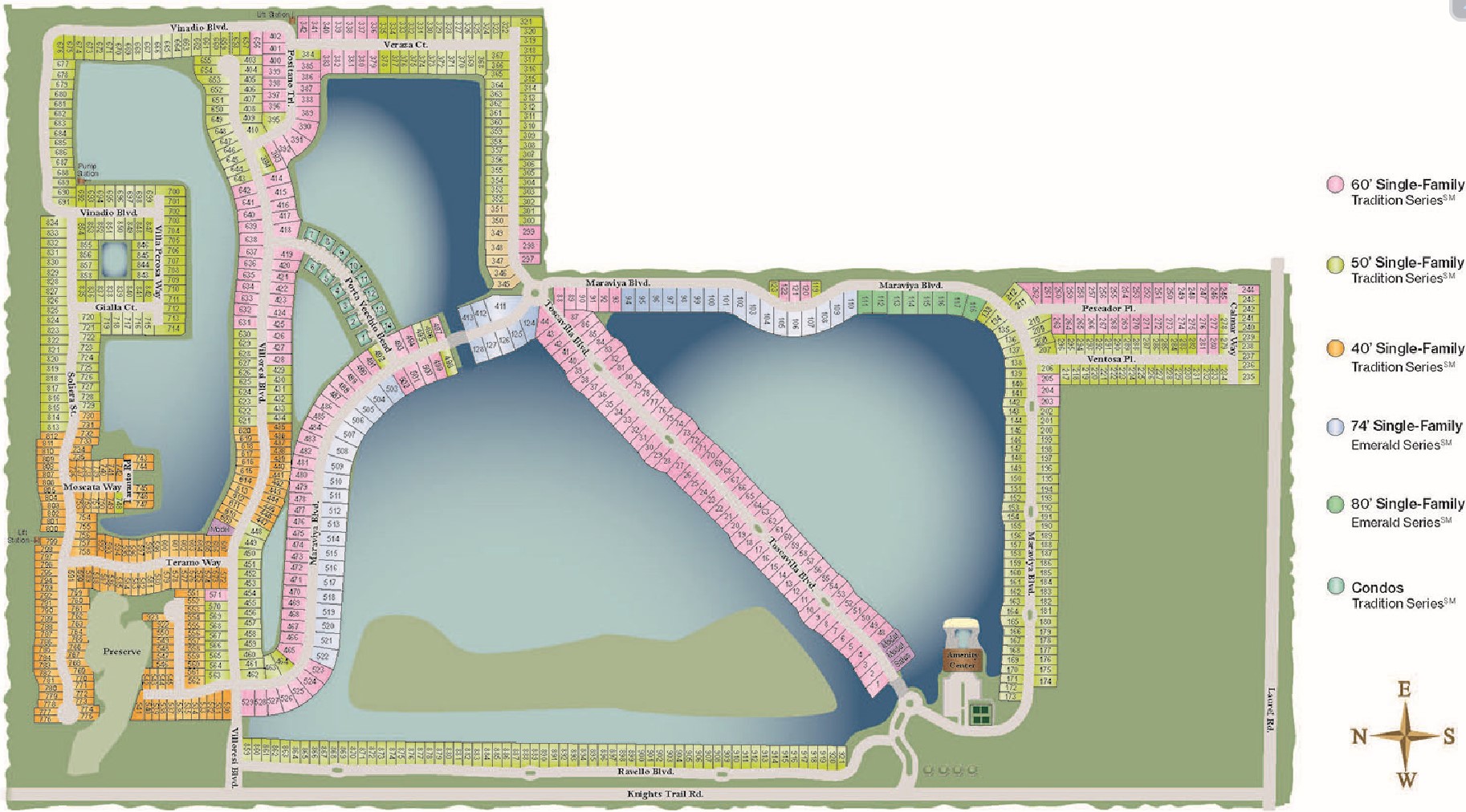 Toscana Isles site plan