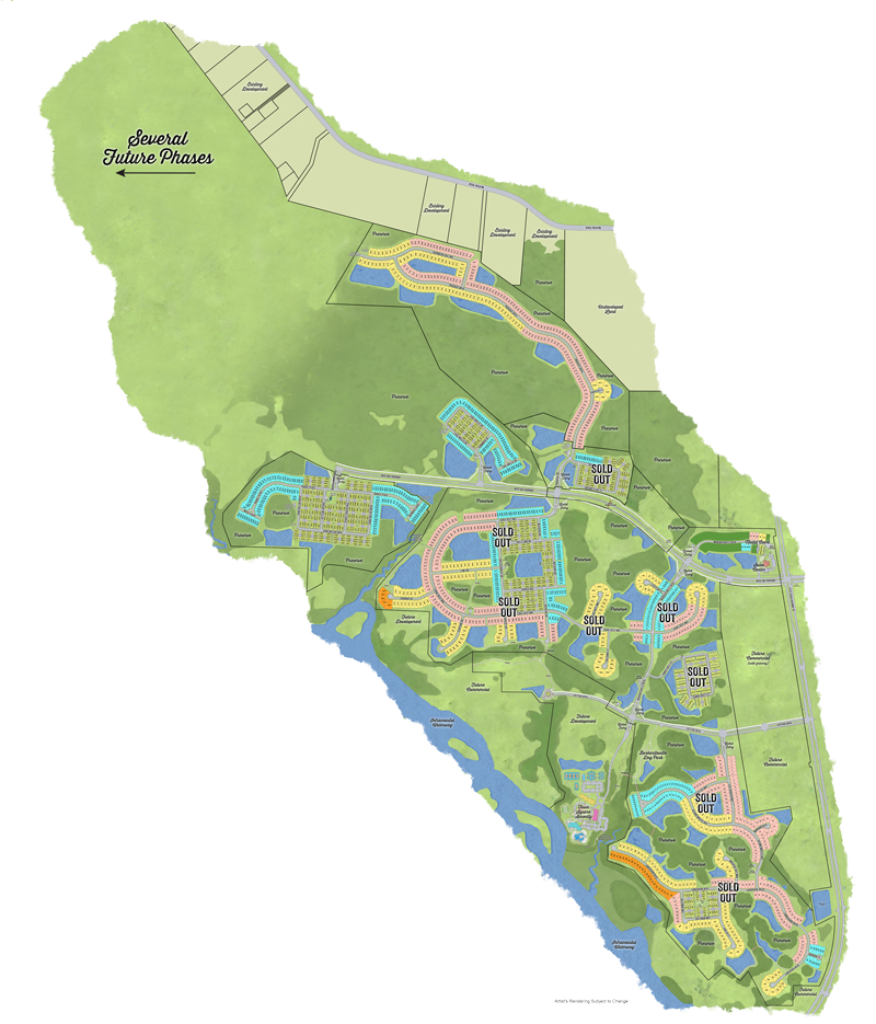 Latitude Margaritaville - Watersound site plan