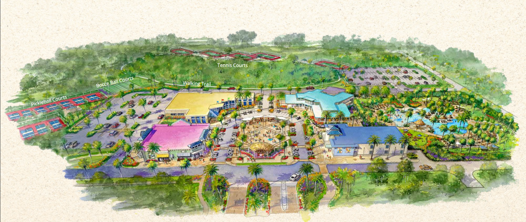 Latitude Margaritaville - Daytona Beach site plan