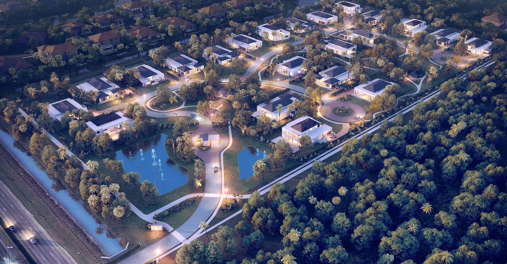 Oak Park site plan