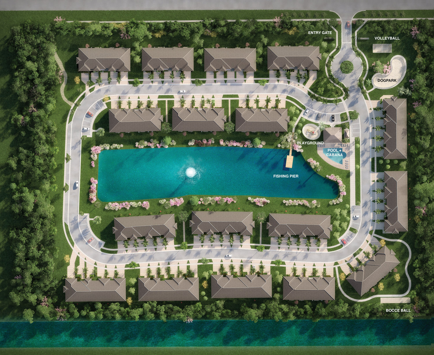 Greyson Townhomes site plan