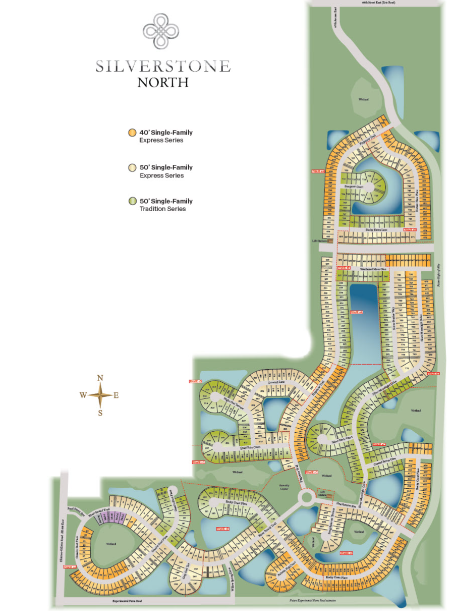 Silverstone North site plan