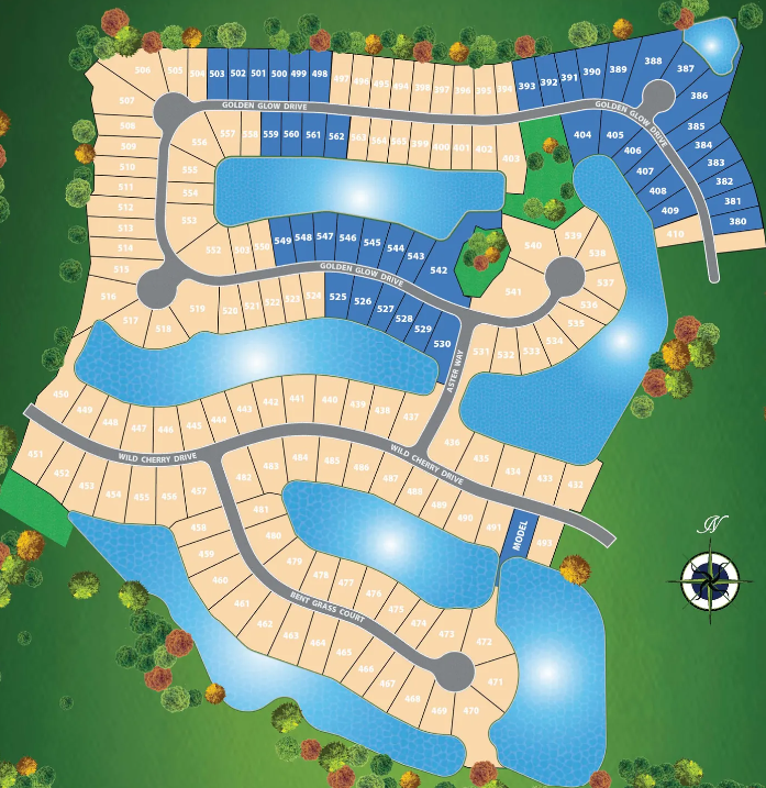 Amelia National Country Club site plan