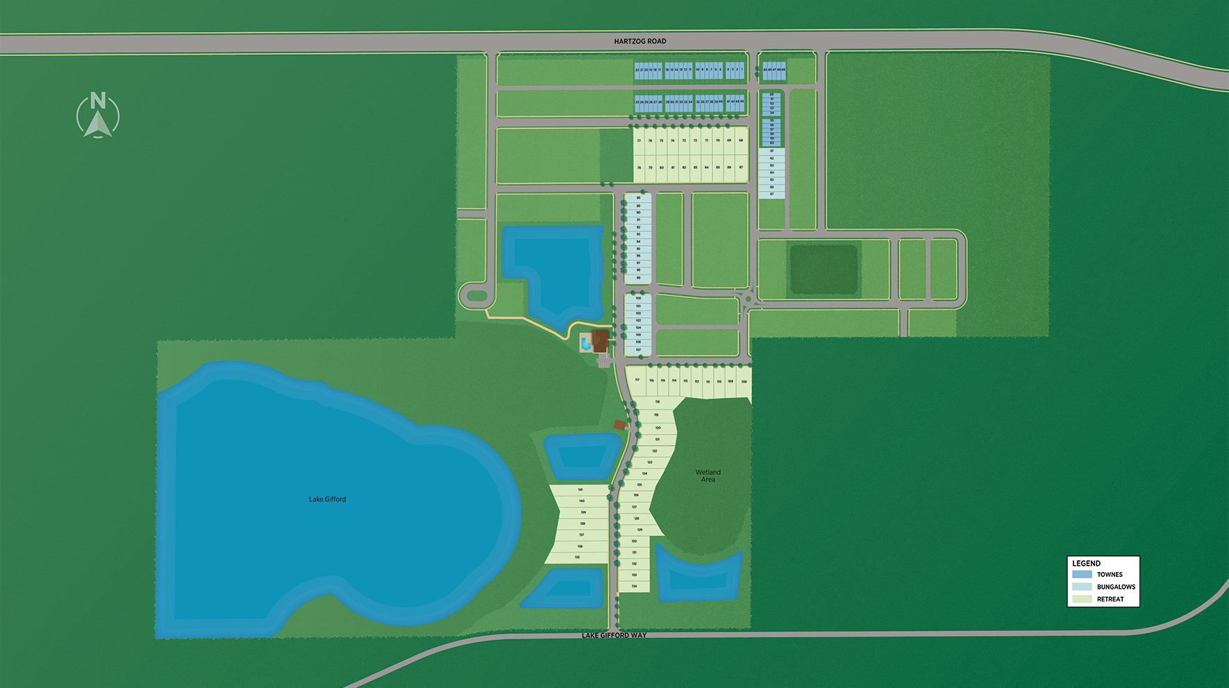 Westhaven at Ovation site plan