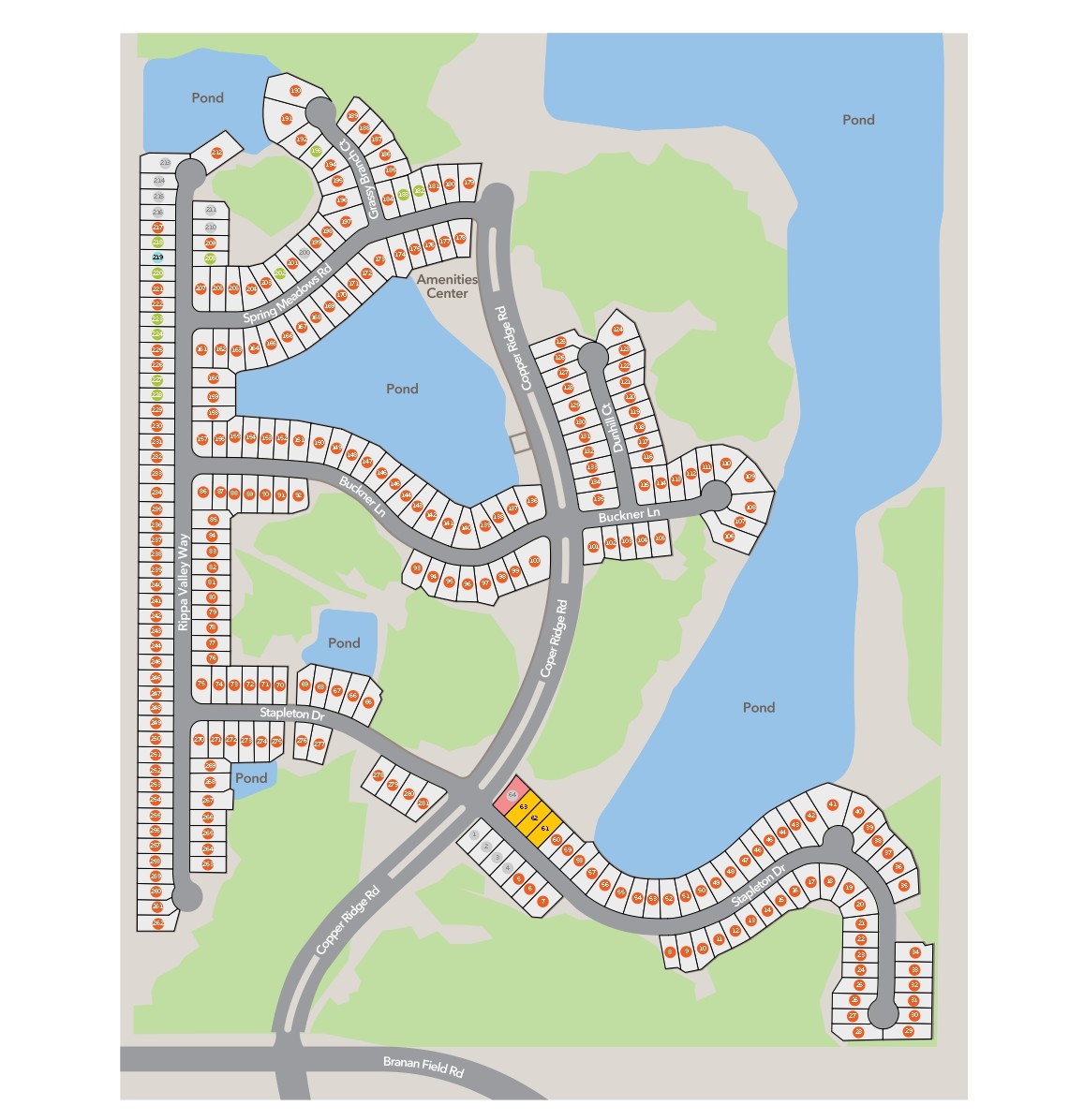 Copper Ridge site plan