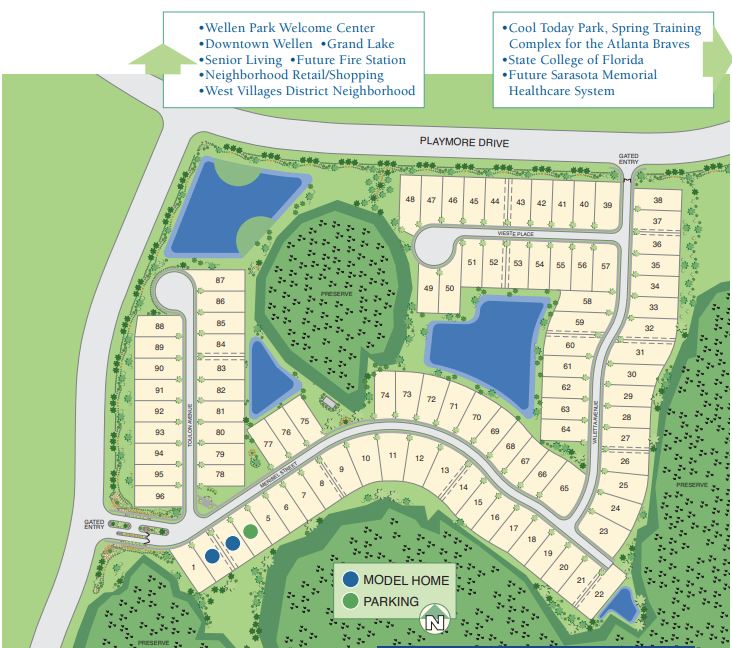 Avelina site plan