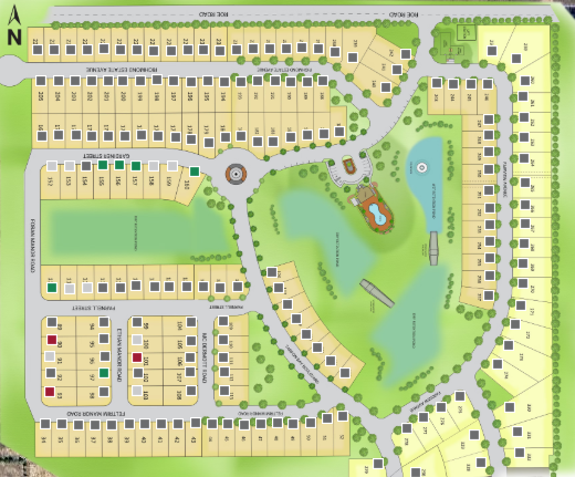 Tarpon Bay site plan