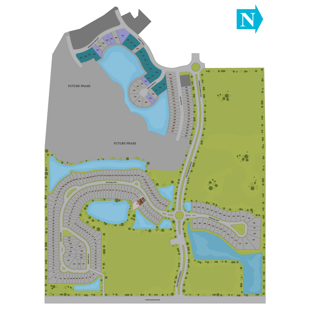 Watercolor Place site plan