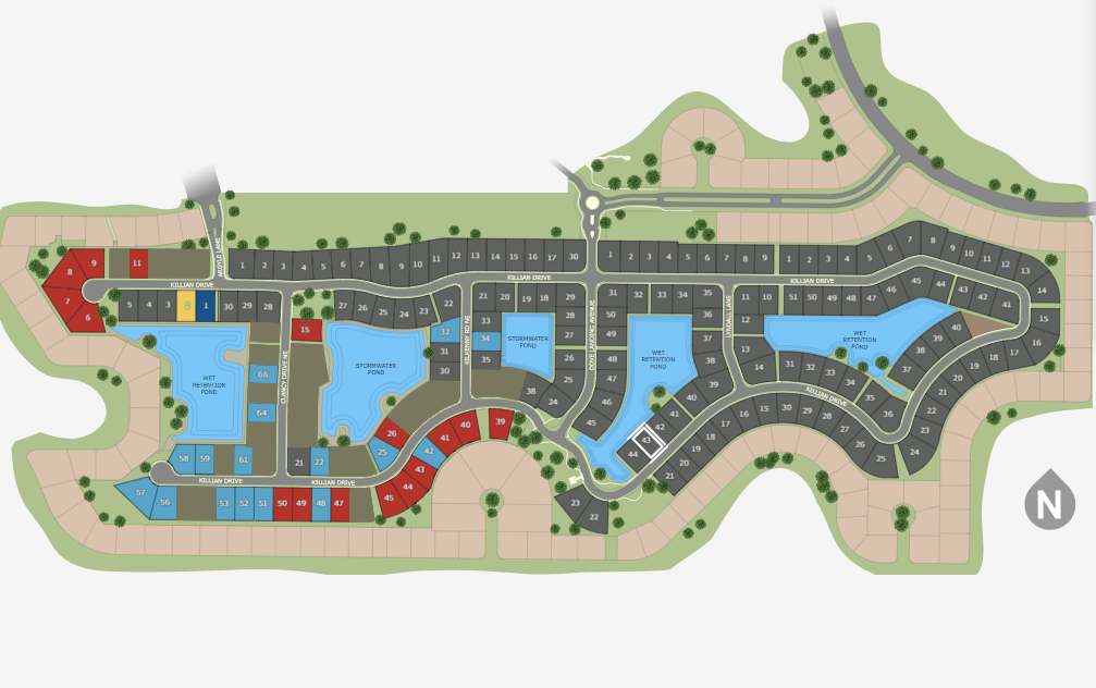 Country Club Estates site plan