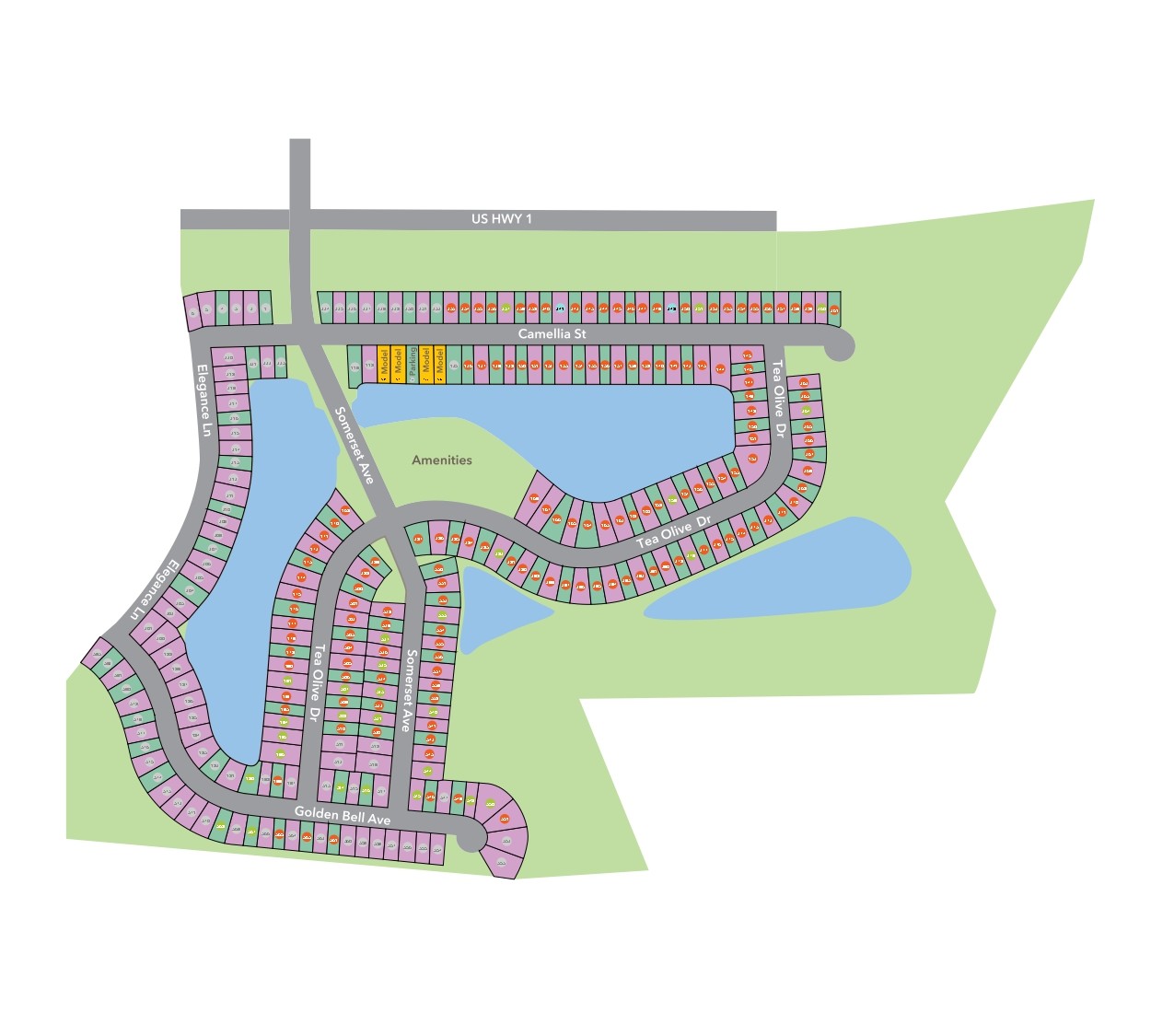 Somerset site plan