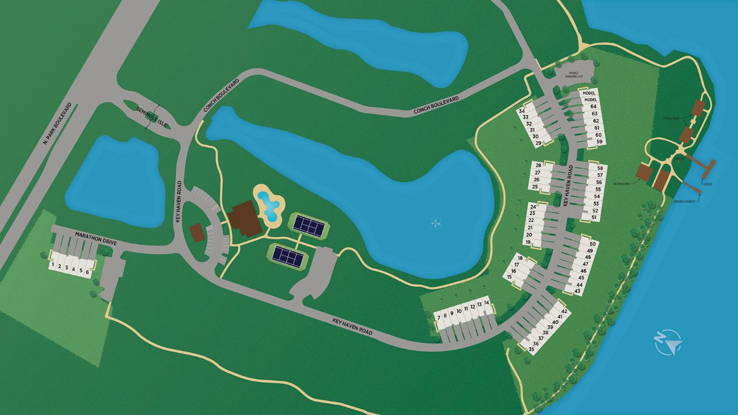 Toll Brothers at Seminole Isle site plan