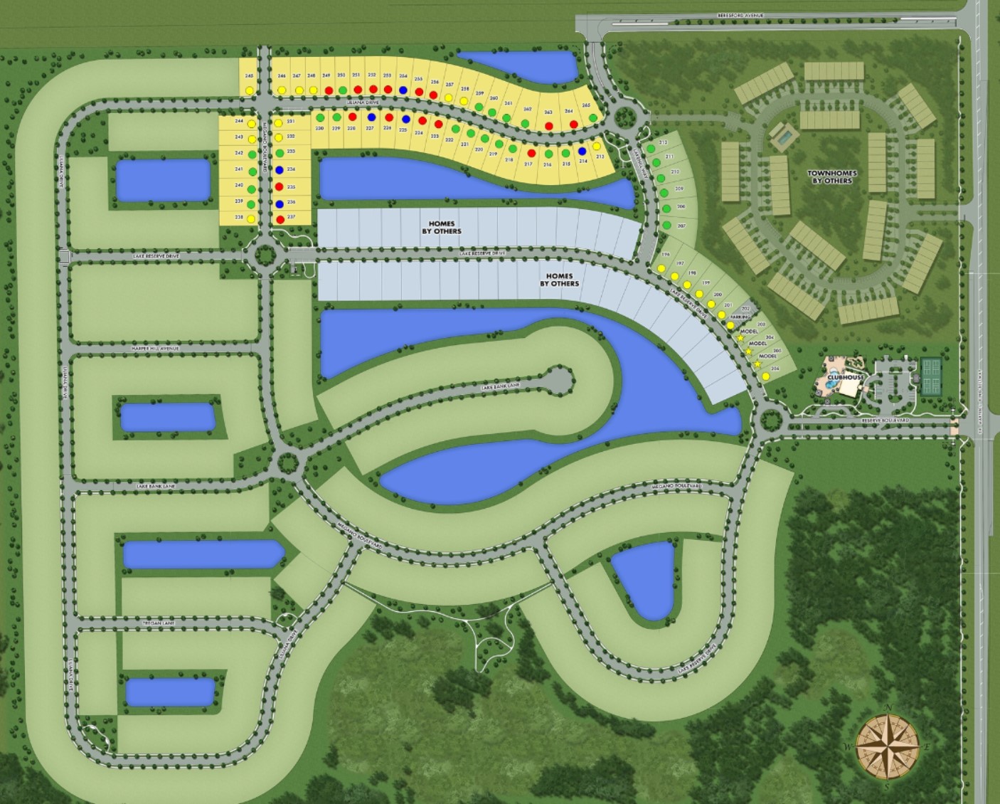 The Reserve At Victoria site plan