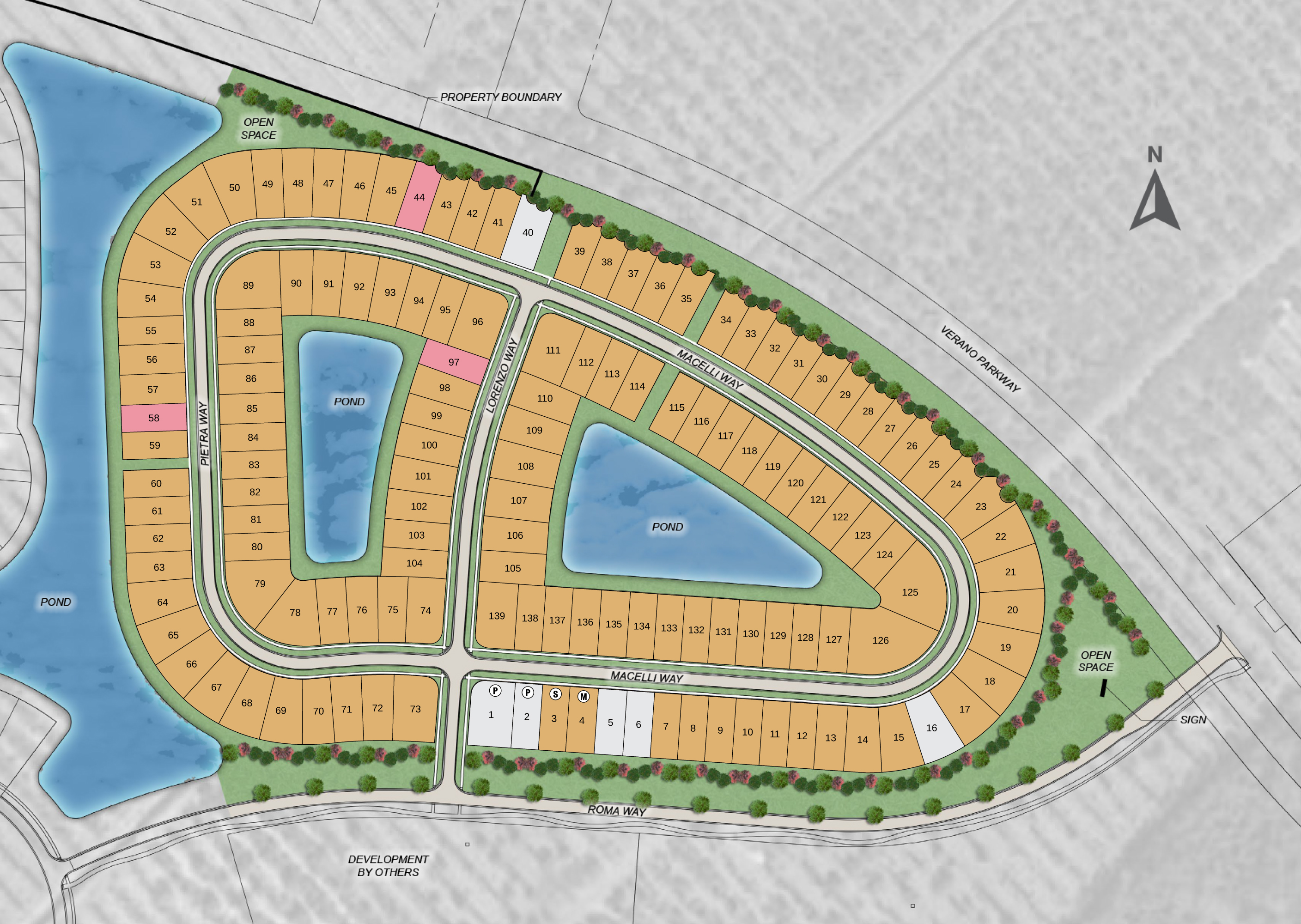 Central Park site plan