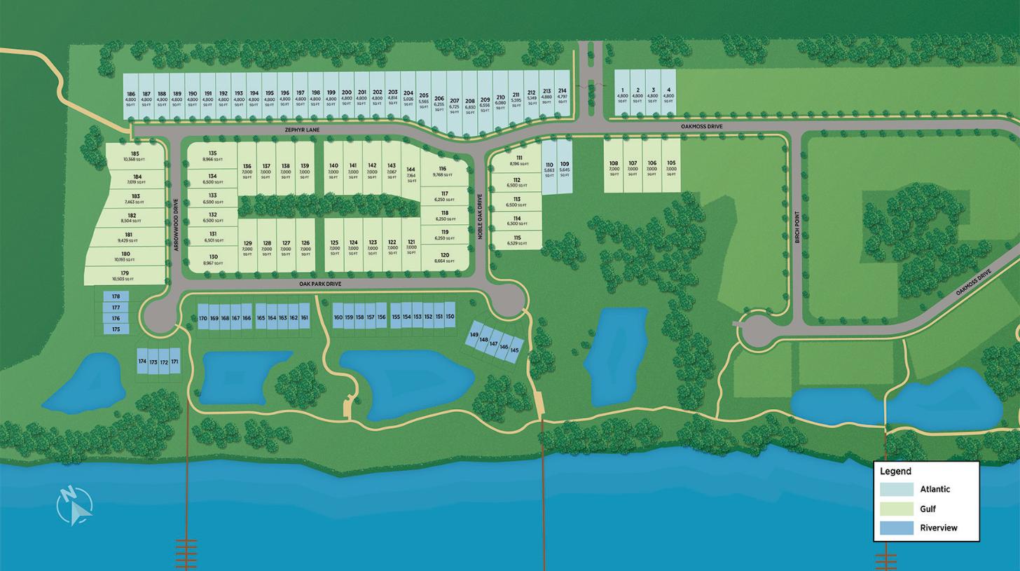 Shores at RiverTown site plan