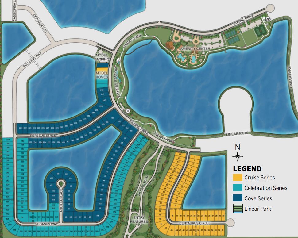 SkySail site plan