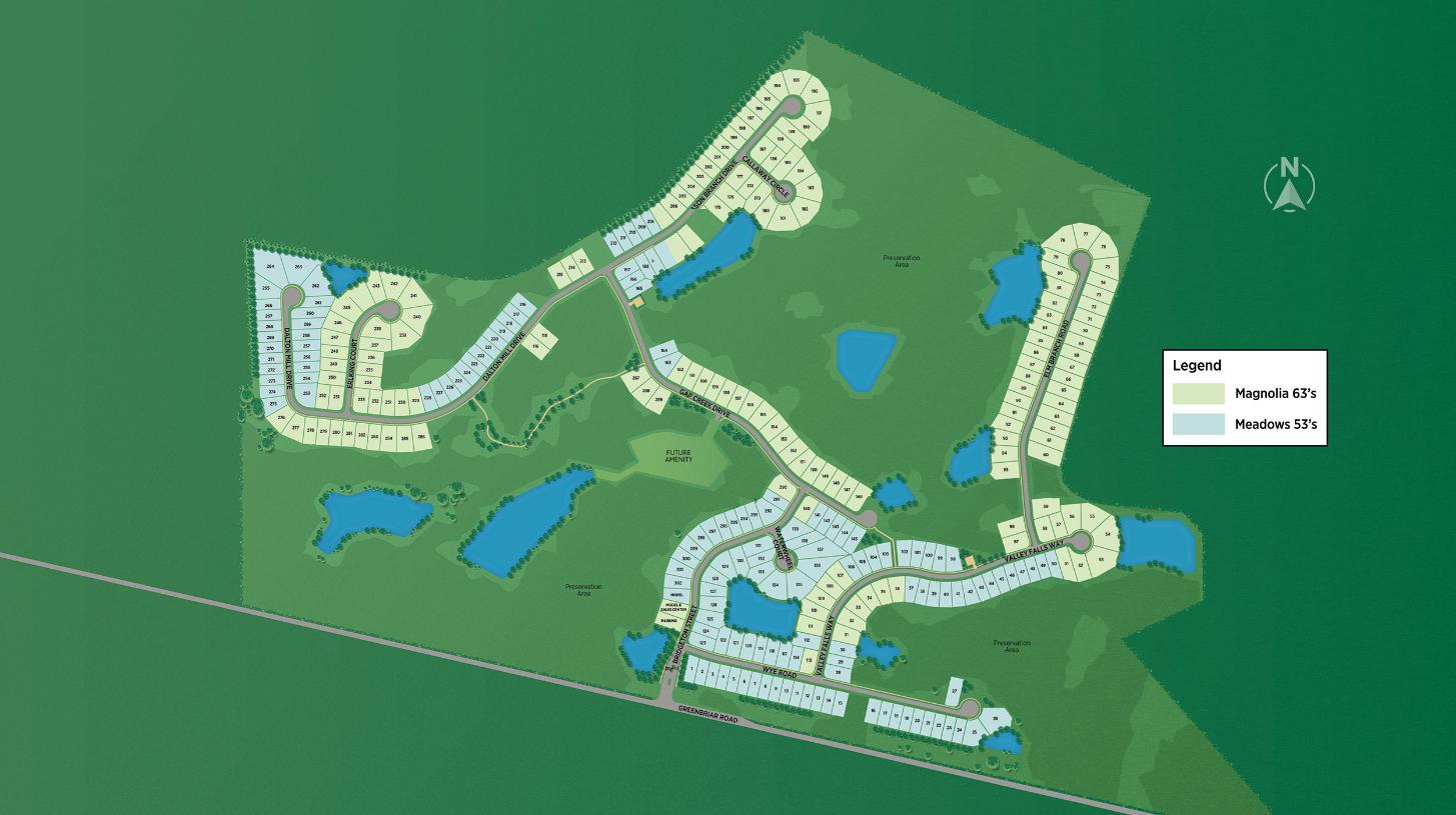 Mill Creek Forest site plan
