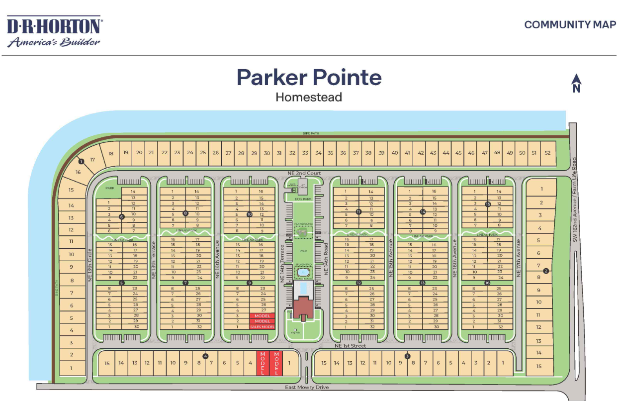 Parker Pointe site plan