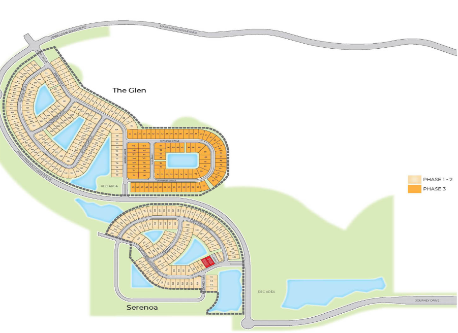 Cypress Bay West site plan