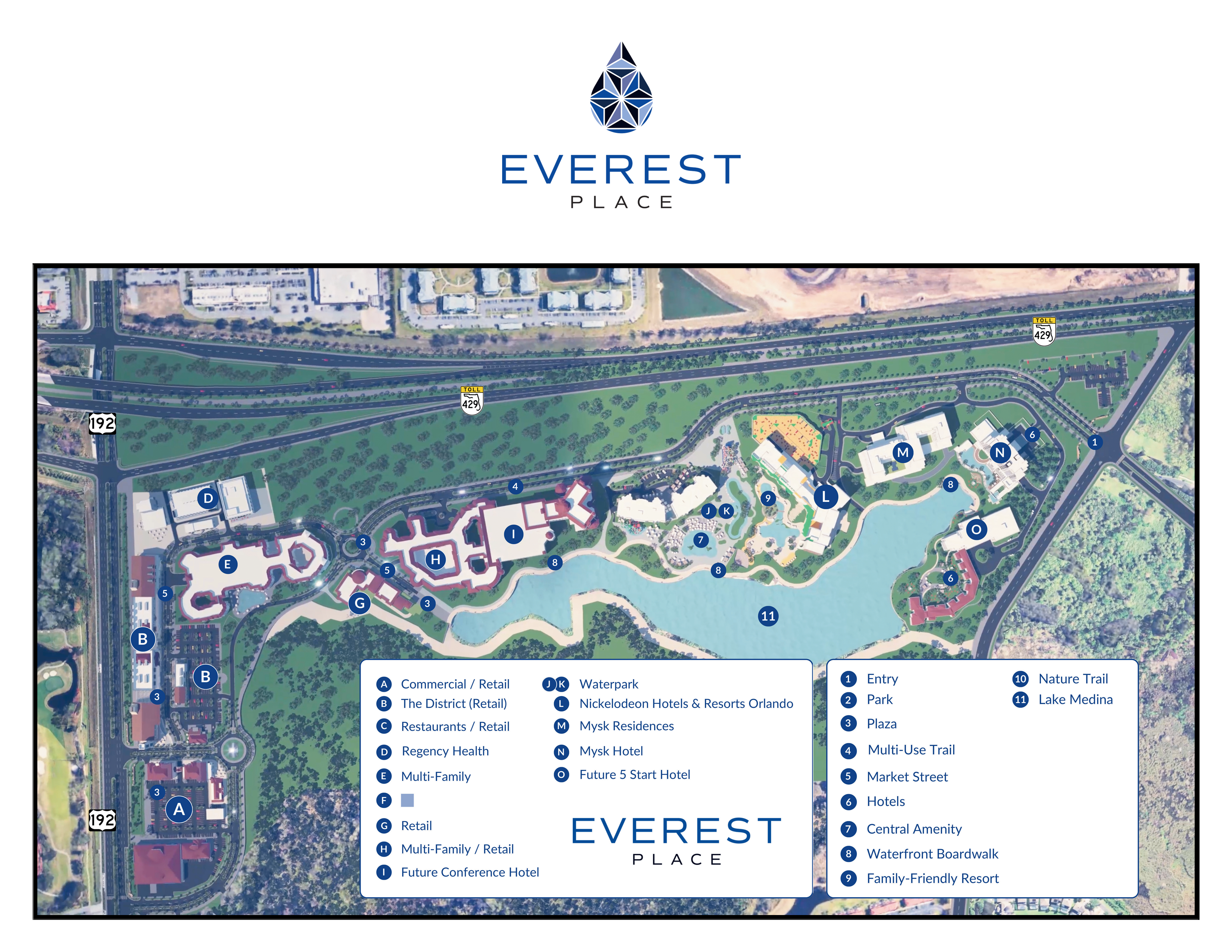 Everest Place — Site plan