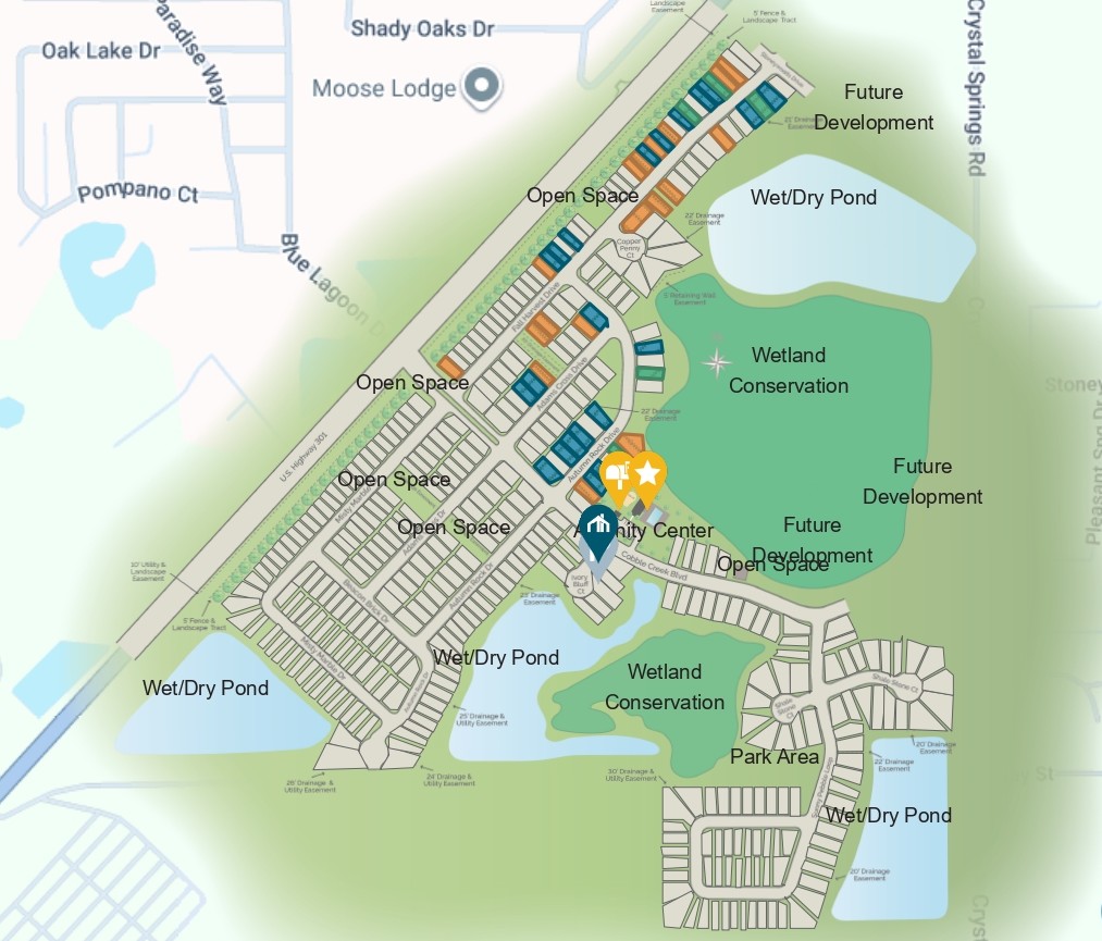 Cobblestone site plan
