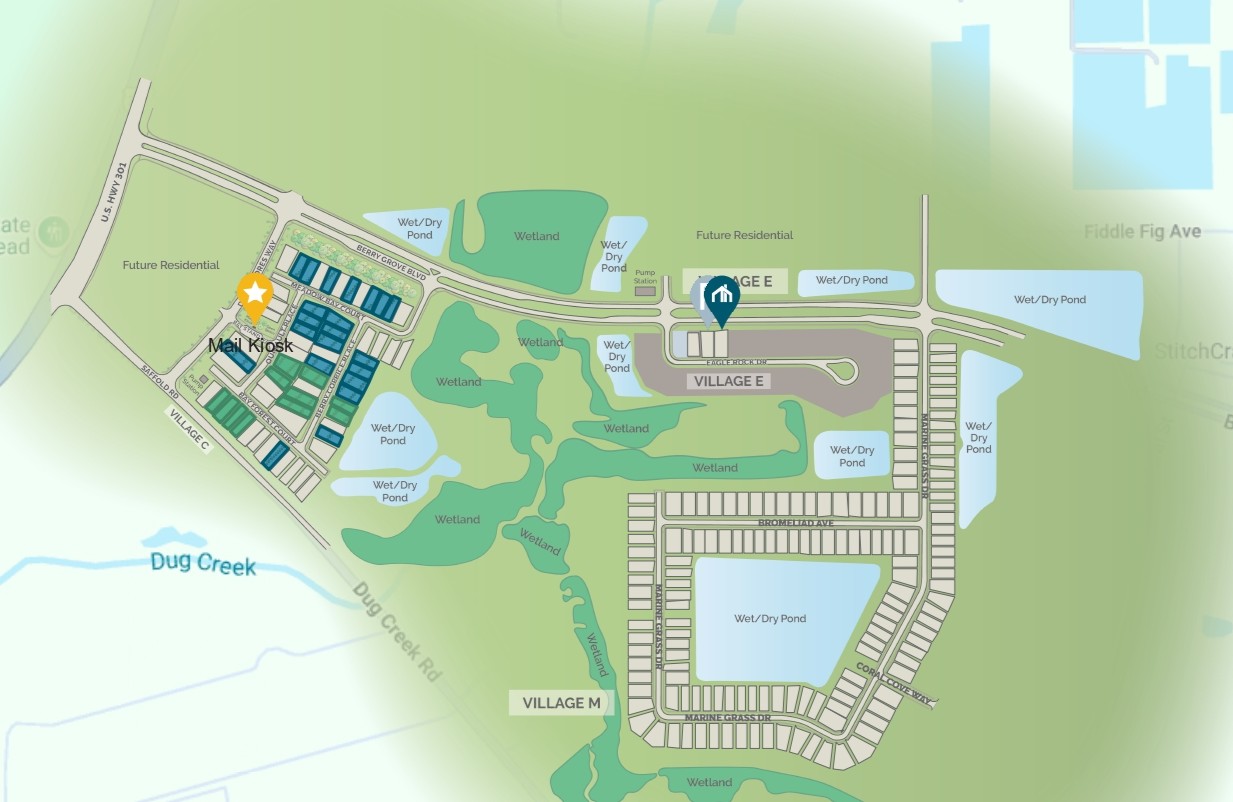 Berry Bay site plan