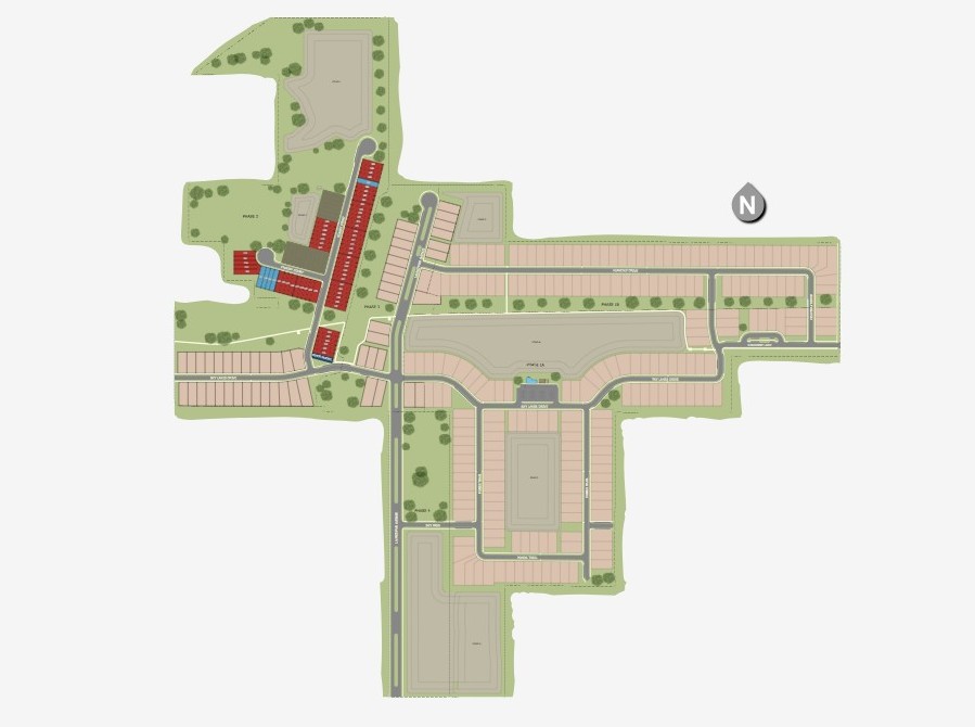 Sky Lakes Estates site plan