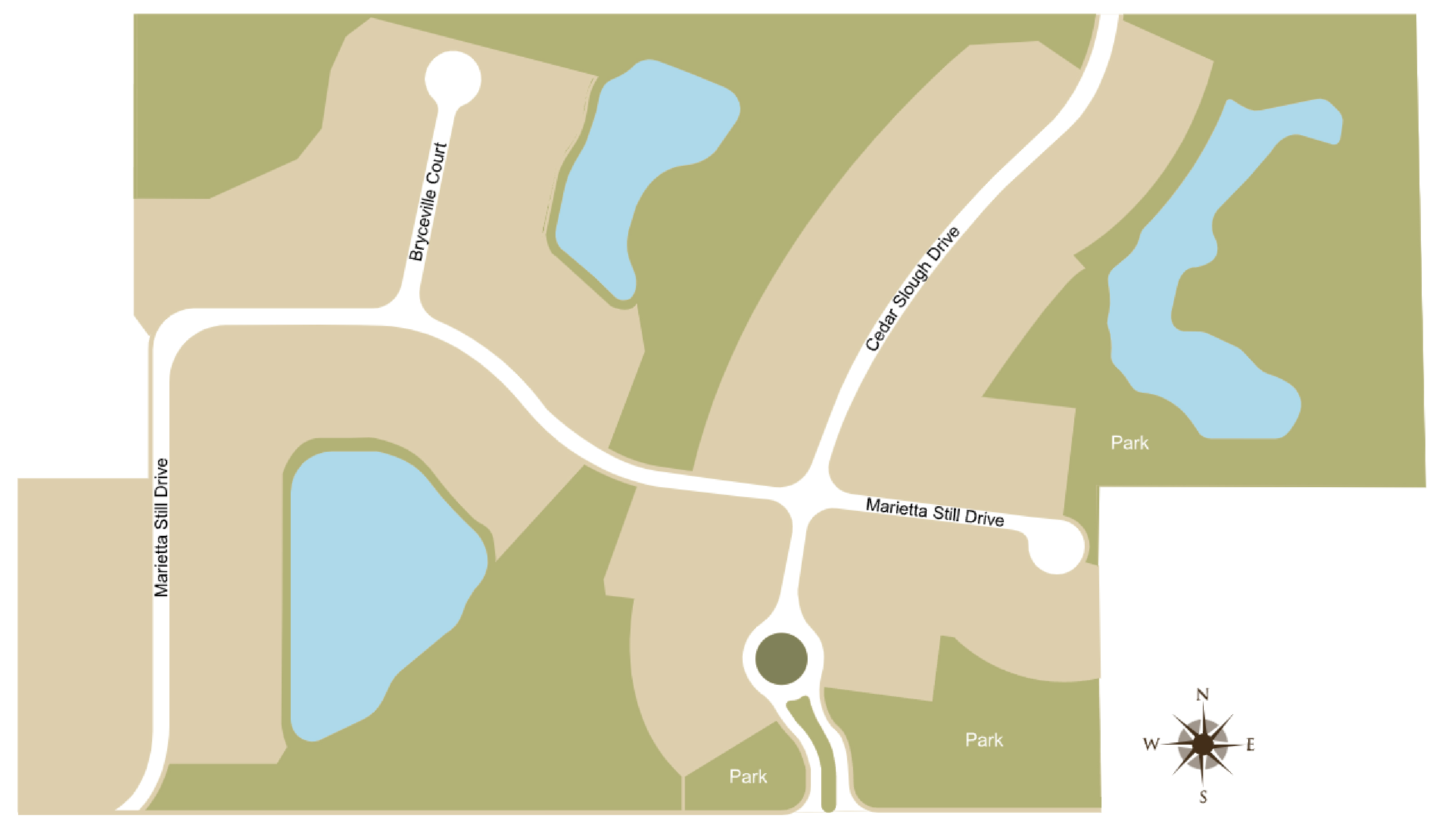 Seasons at Marietta Cove site plan