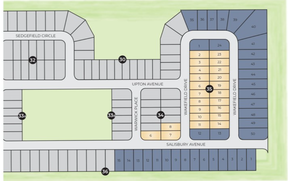 Bradbury Creek site plan