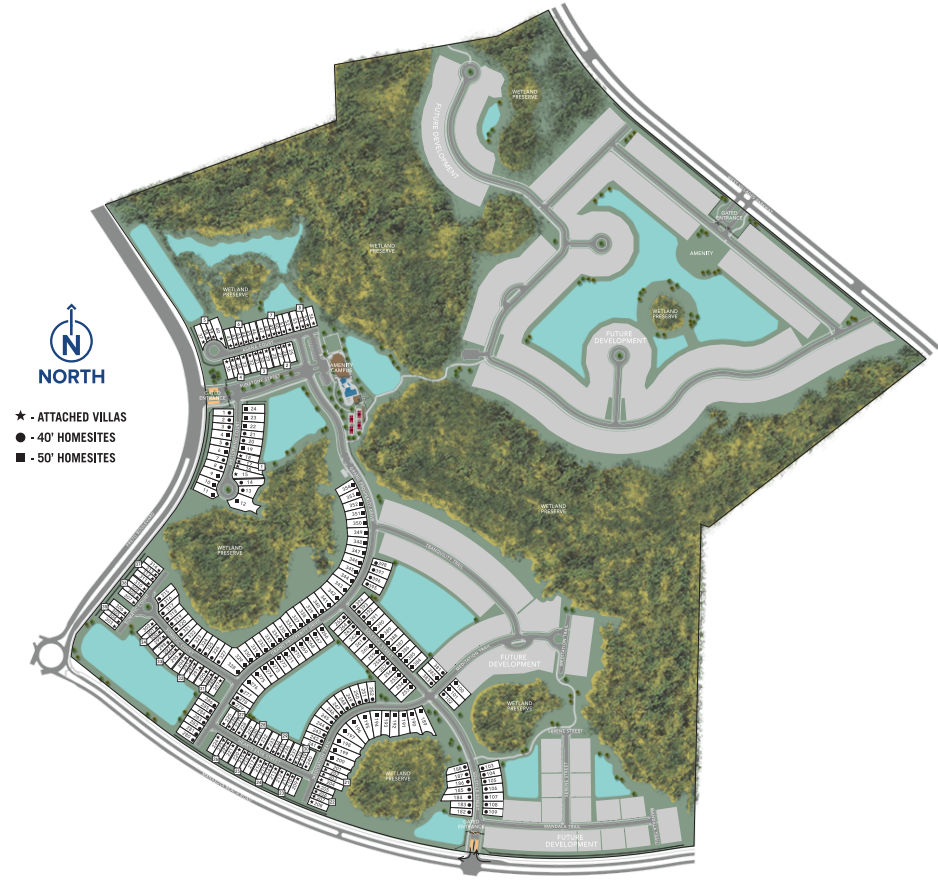 Sunstone at Wellen Park site plan