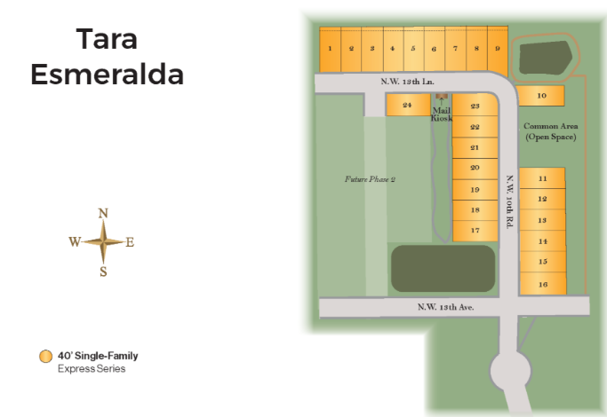 Tara Esmeralda site plan