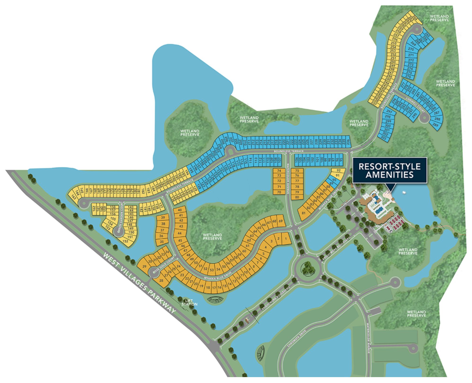 Wellen Park - Brightmore site plan
