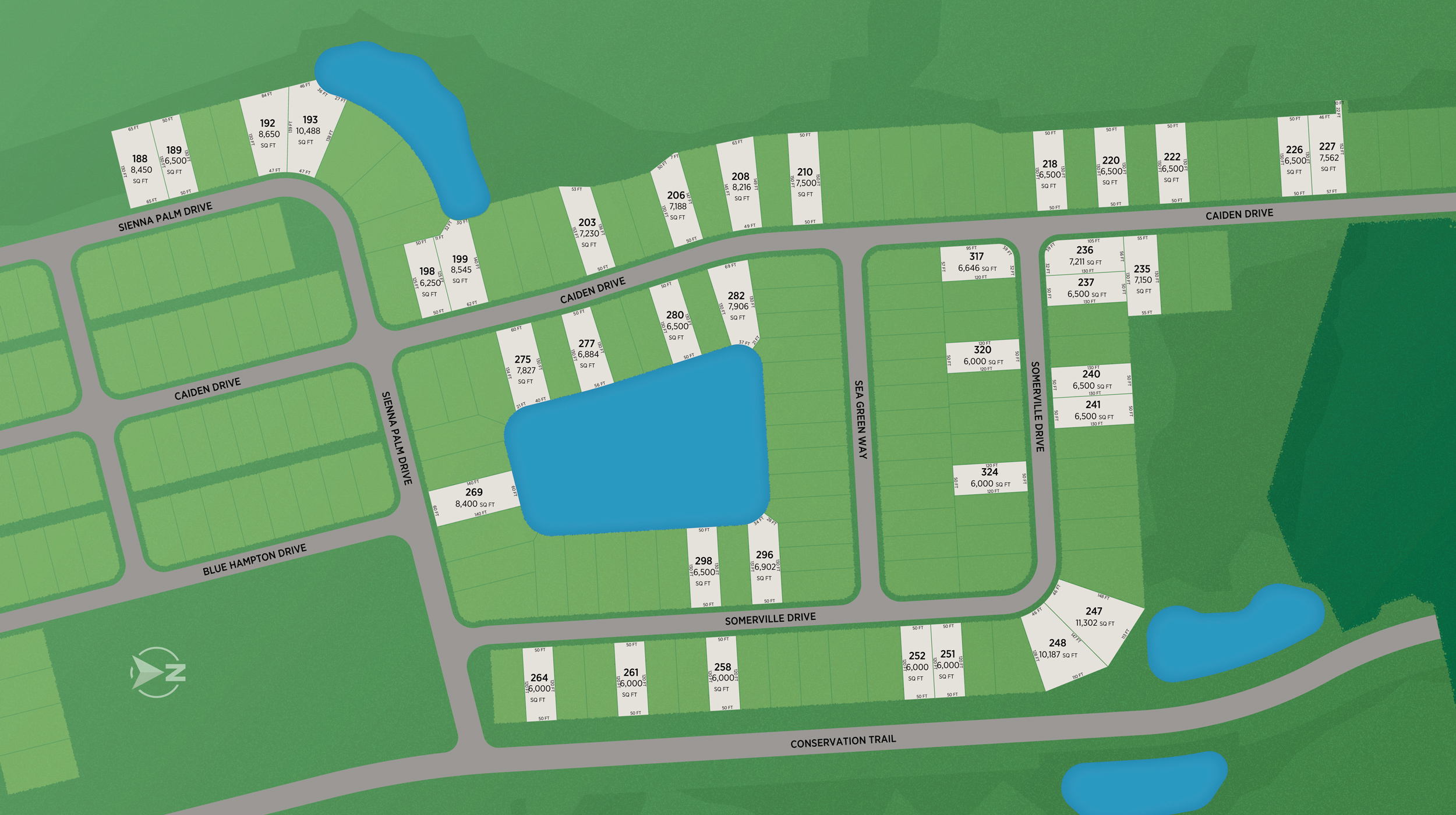 Seabrook Village site plan