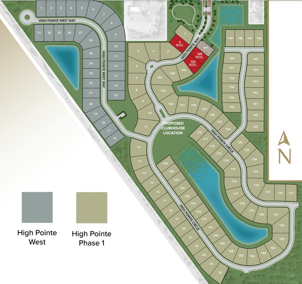 High Pointe site plan
