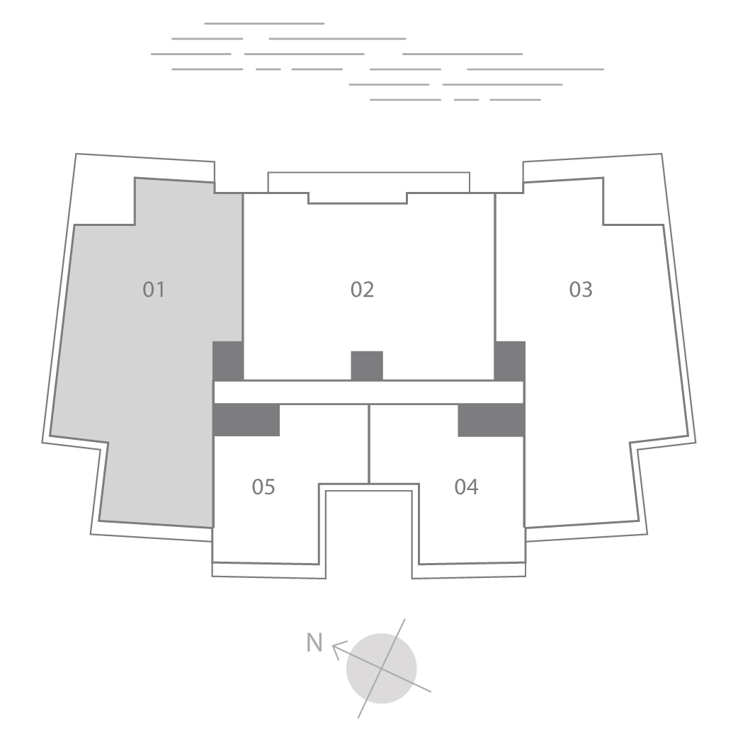 La Maré Regency Collection site plan