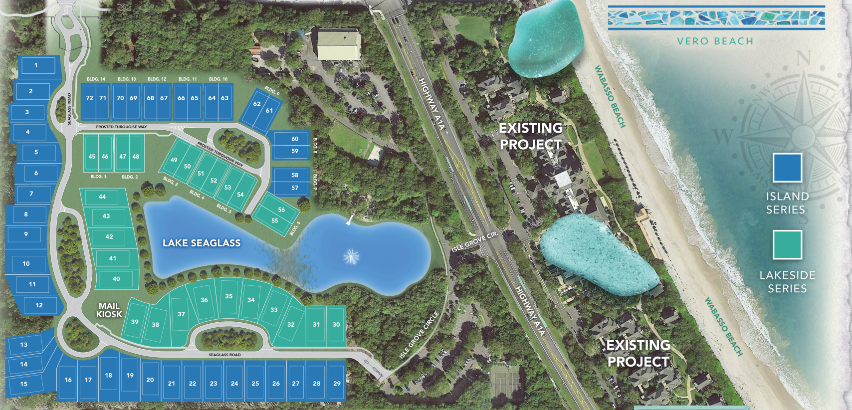 Seaglass site plan