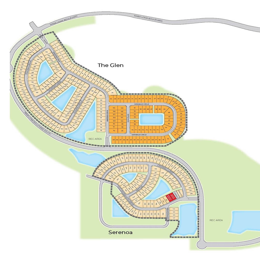 Cypress Bay West Freedom site plan