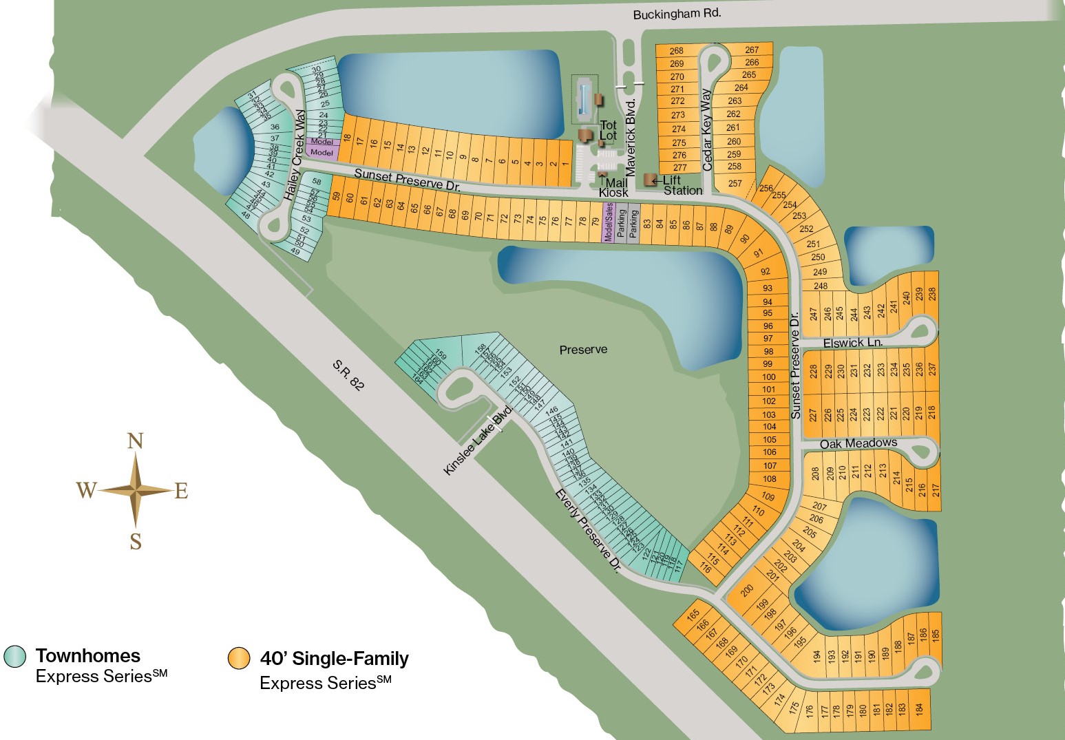 Asher Park site plan