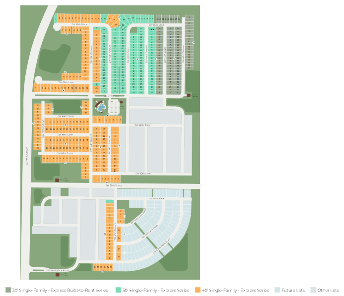 Ocala Crossings South site plan