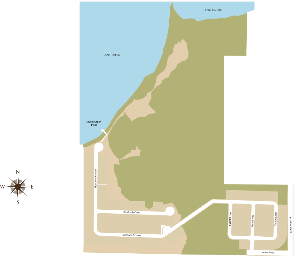 Seasons at Lakeside Forest site plan