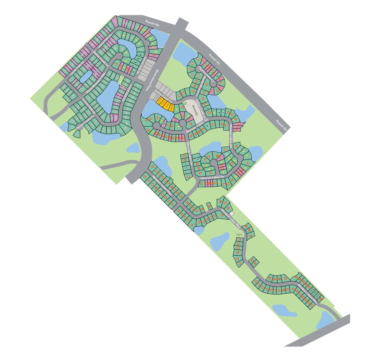 Anabelle Island - Classic Series site plan